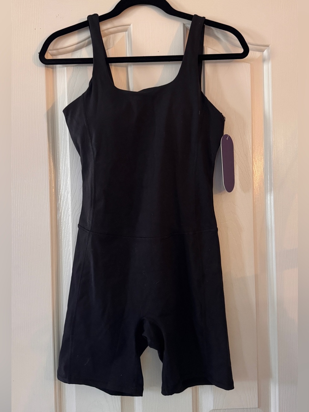 Kamo Fitness athletic romper bodysuit in black